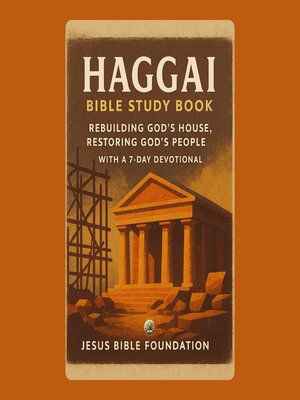 cover image of Haggai Bible Study Book